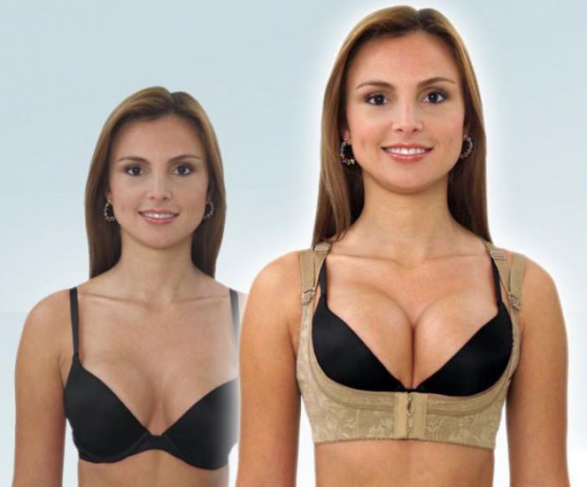 Bra for breast shape correction