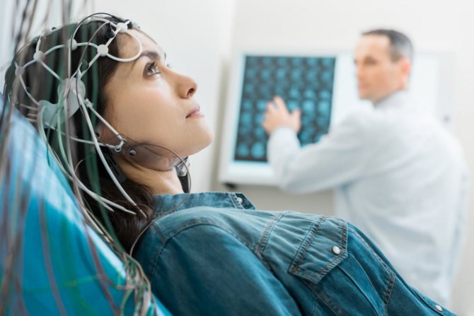 EEG (electroencephalography) at the Yusupov Hospital