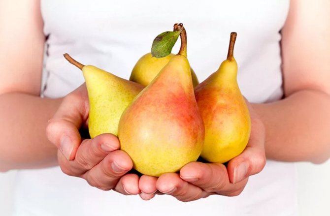 Pear during breastfeeding