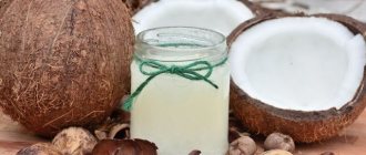 Highly purified coconut oil is liquid and transparent, but in a cool room it will harden and turn white.