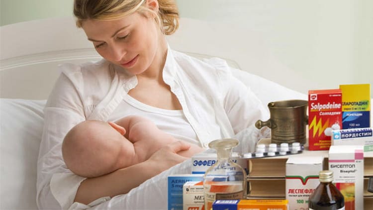 General rules for taking medications during lactation