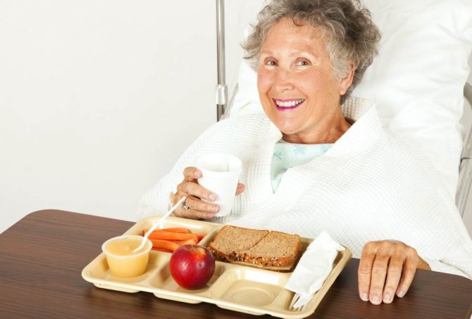 Питание пожилых людей при анемии