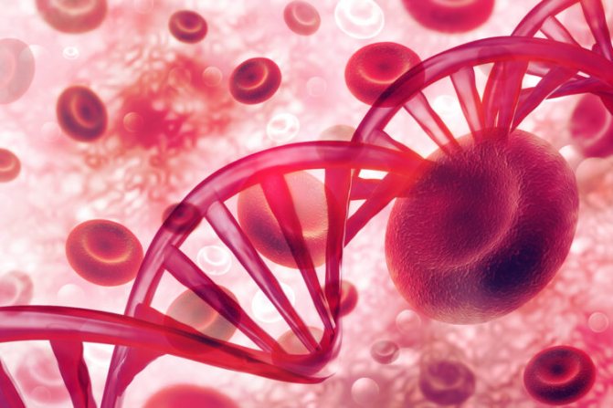 Prostate specific antigen in the blood