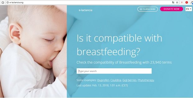 e-lactation website