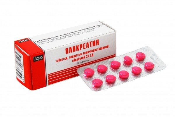 Таблетки для лечения панкреатита