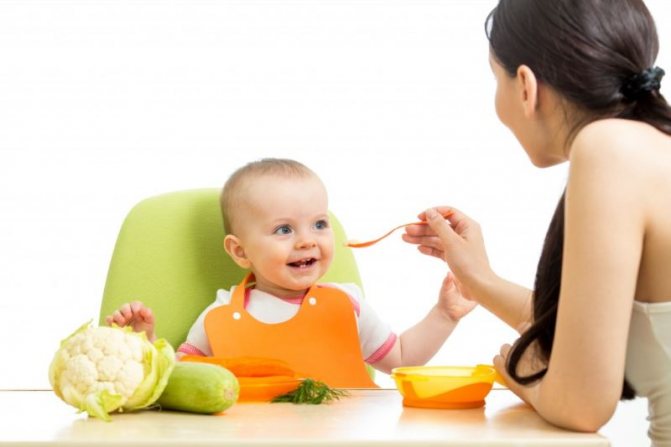“Golden rules” of first complementary feeding